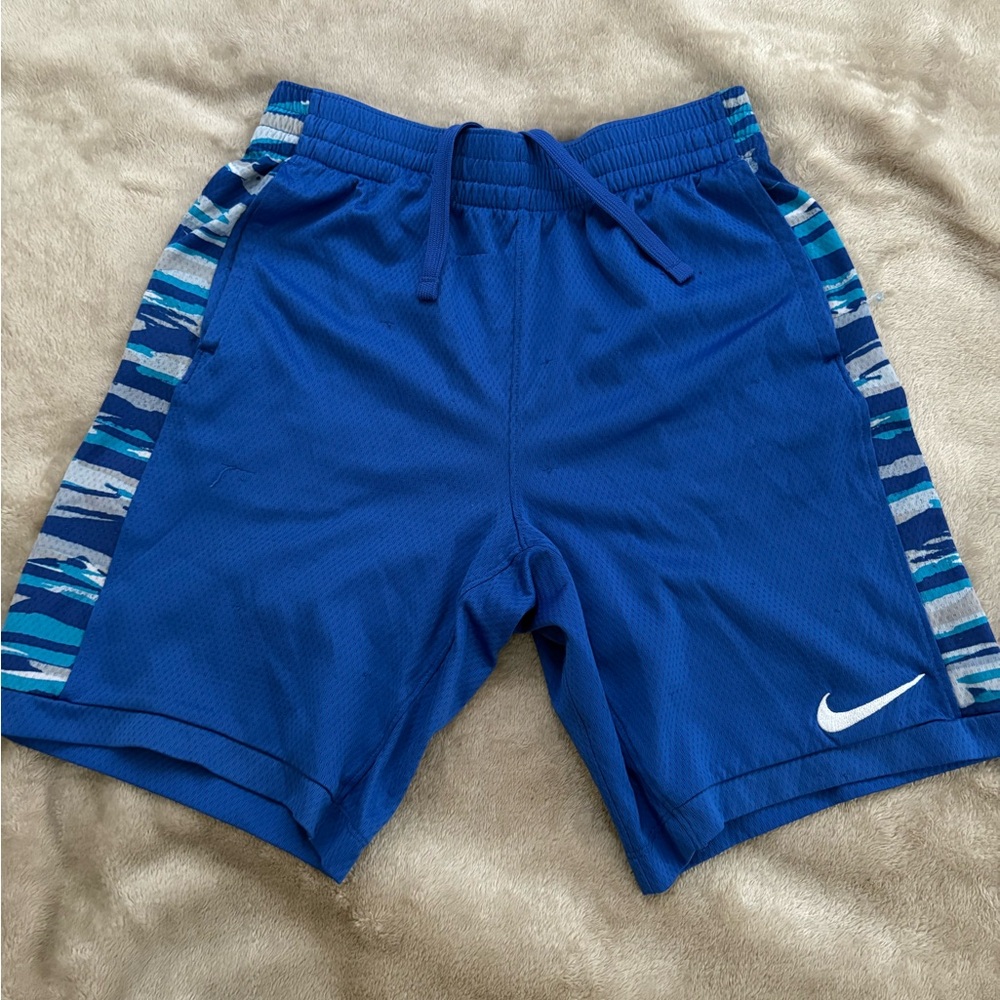 Nike Blue Performance Shorts with Elastic Waistband